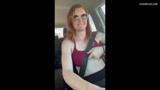 I like flashing in morning traffic