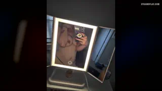 Post divorce glow up in some strappy panties 😈