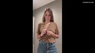 Mommy is getting ready for the night