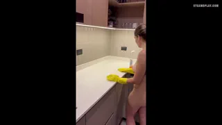 Let me know if you need me to clean the kitchen