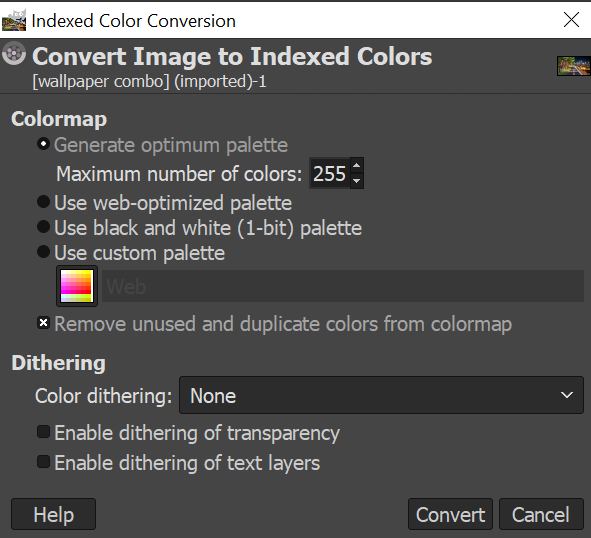 Coloring Game 2 COLOR MODE - 255 Color Image Import Fix