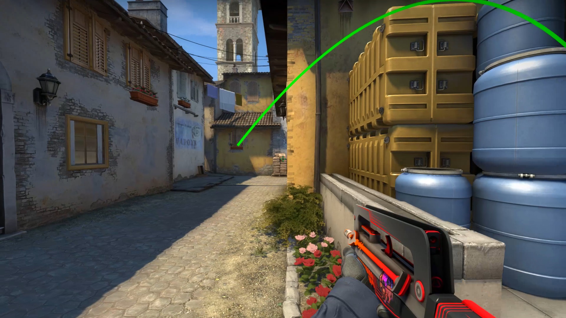 Counter-Strike: Global Offensive- Throwing Grenades Tips Inferno B-site Guide 