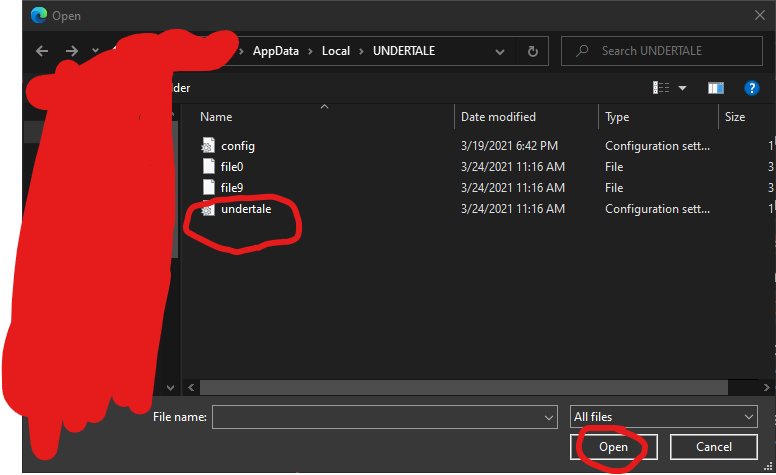 Undertale an easier way to save edit your game on Windows