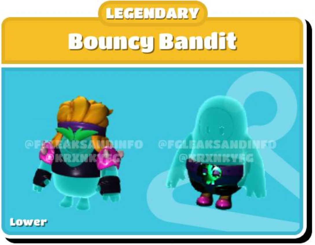 Fall Guys: Ultimate Knockout All new Season 4 skins - Bouncy Bandit