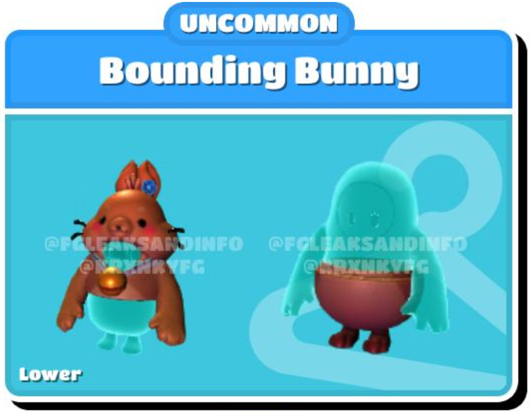 Fall Guys: Ultimate Knockout All new Season 4 skins - Bounding Bunny
