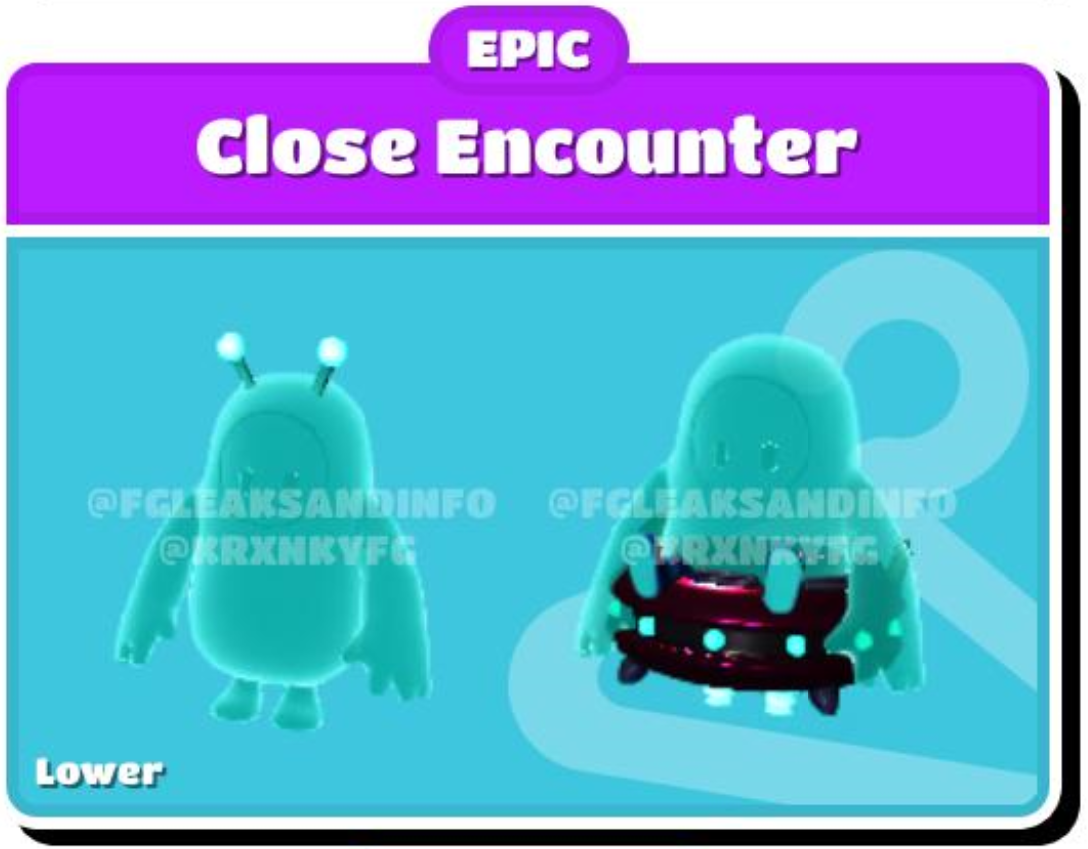Fall Guys: Ultimate Knockout All new Season 4 skins - Close Encounter