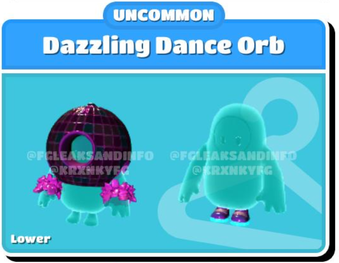 Fall Guys: Ultimate Knockout All new Season 4 skins - Dazzling Dance Orb