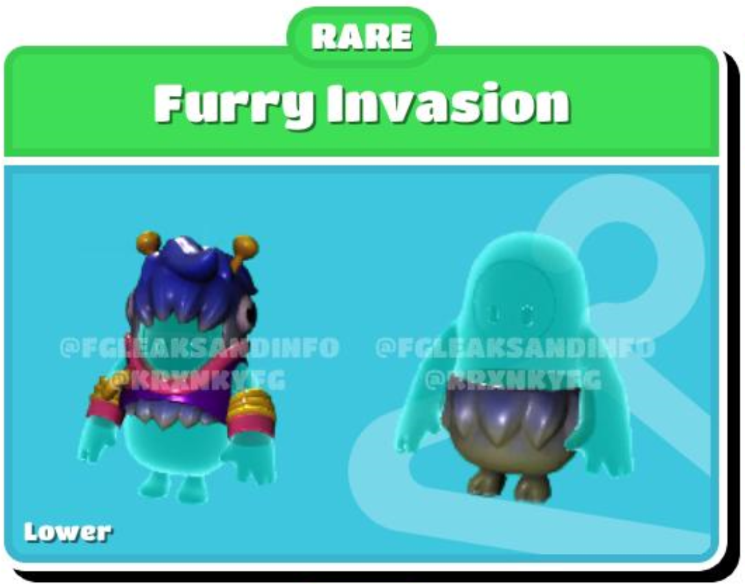 Fall Guys: Ultimate Knockout All new Season 4 skins - Furry Invasion