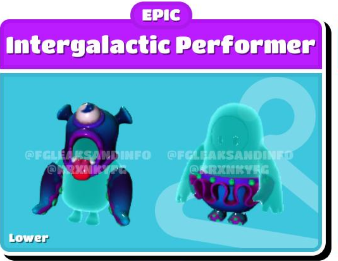 Fall Guys: Ultimate Knockout All new Season 4 skins - Intergalactic Performer