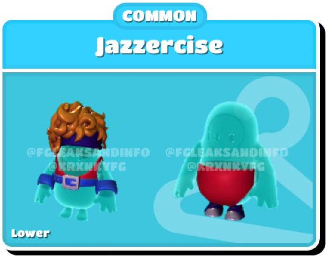 Fall Guys: Ultimate Knockout All new Season 4 skins - Jazzercise