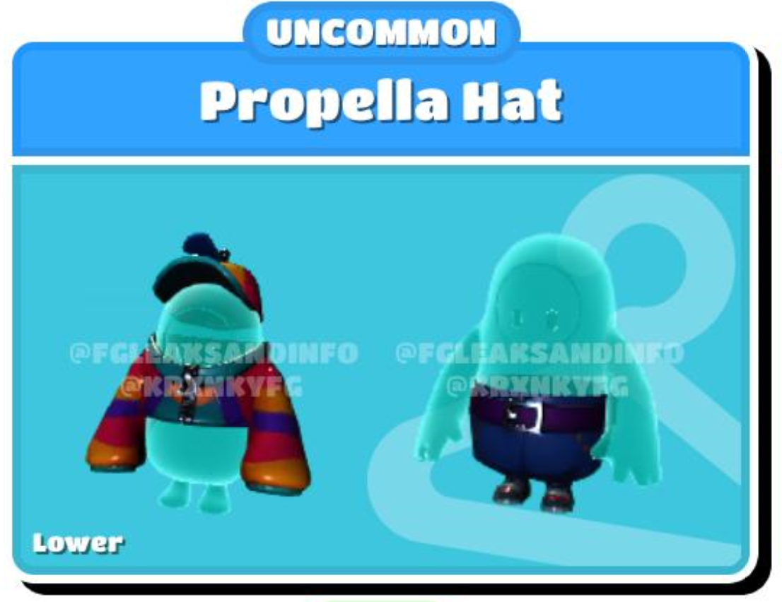Fall Guys: Ultimate Knockout All new Season 4 skins - Propella Hat