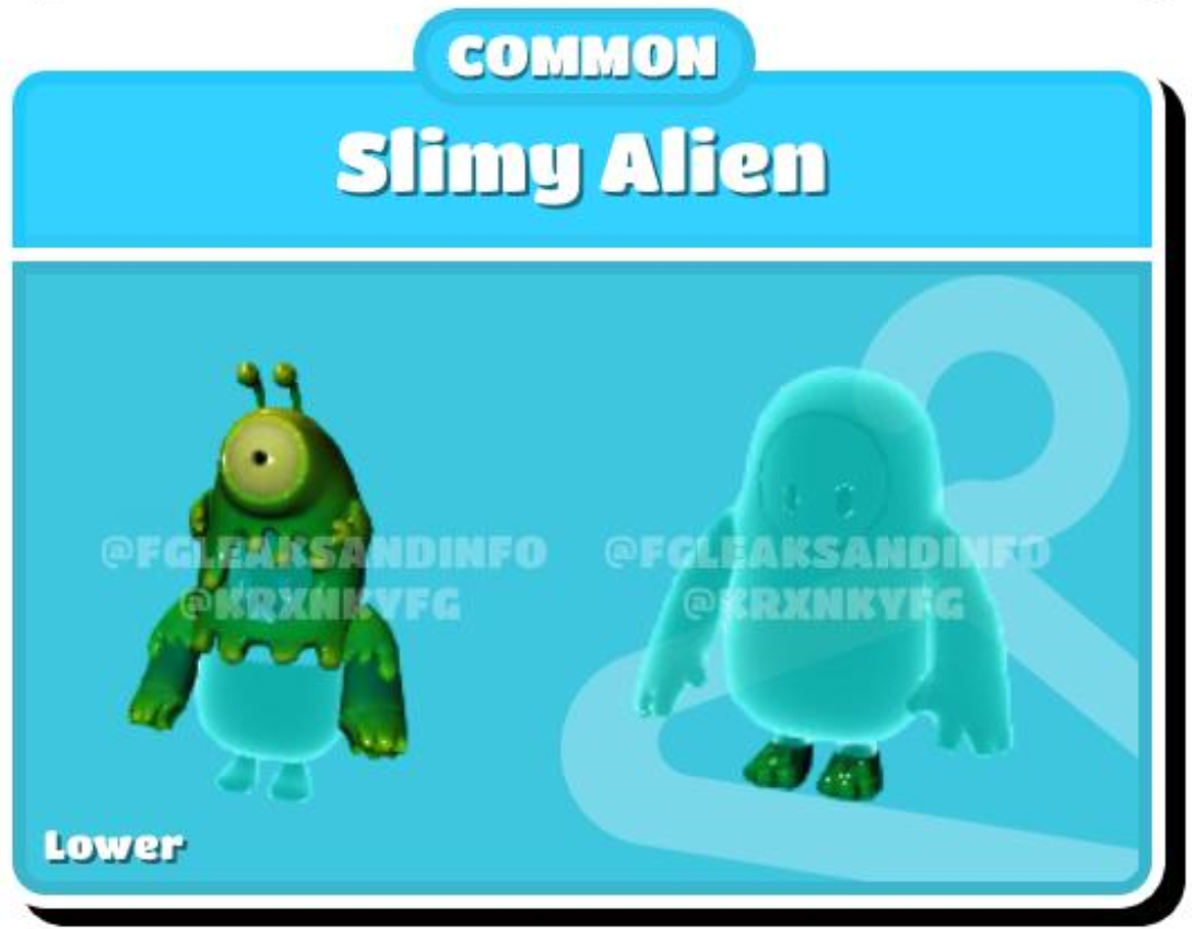 Fall Guys: Ultimate Knockout All new Season 4 skins - Slimy Alien
