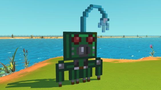 Scrap Mechanic How to create a pixel art totebot 9 - steamsplay.com