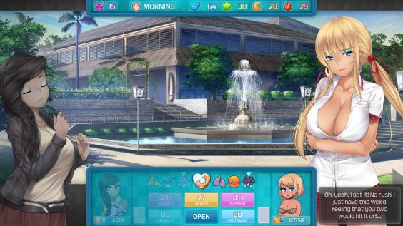 HuniePop 2: Double Date Girl and Stat Progression 7 - steamsplay.com