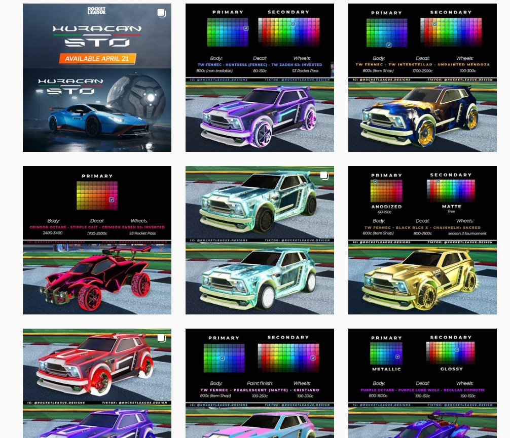 Rocket League Ultimate Guide to design cars