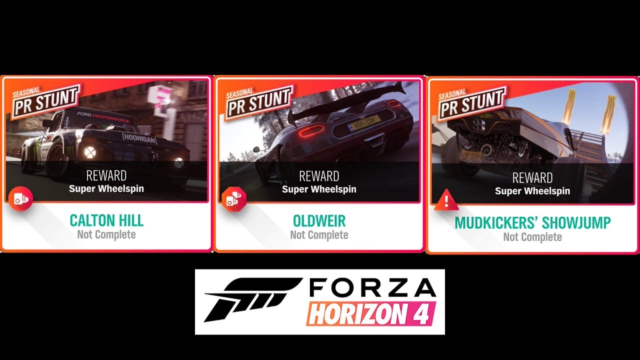 Forza Horizon 4 How to progress SEASONS