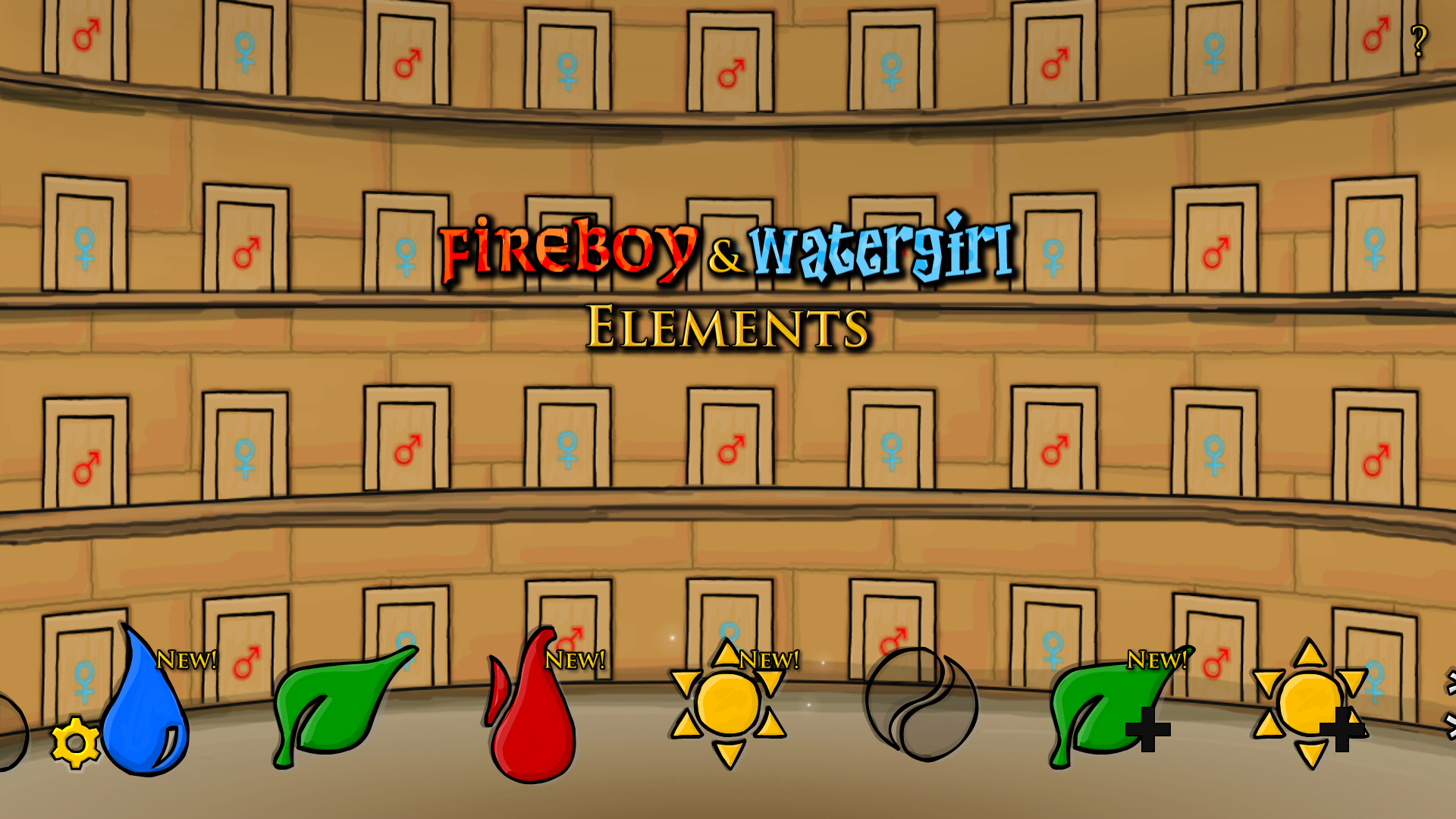 Fireboy & Watergirl: Elements A mod to play the other levels from this series