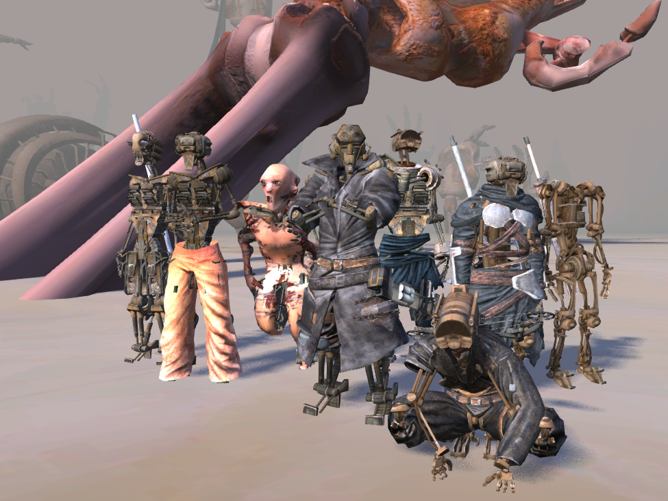 Kenshi Factions in the game - Skeletons