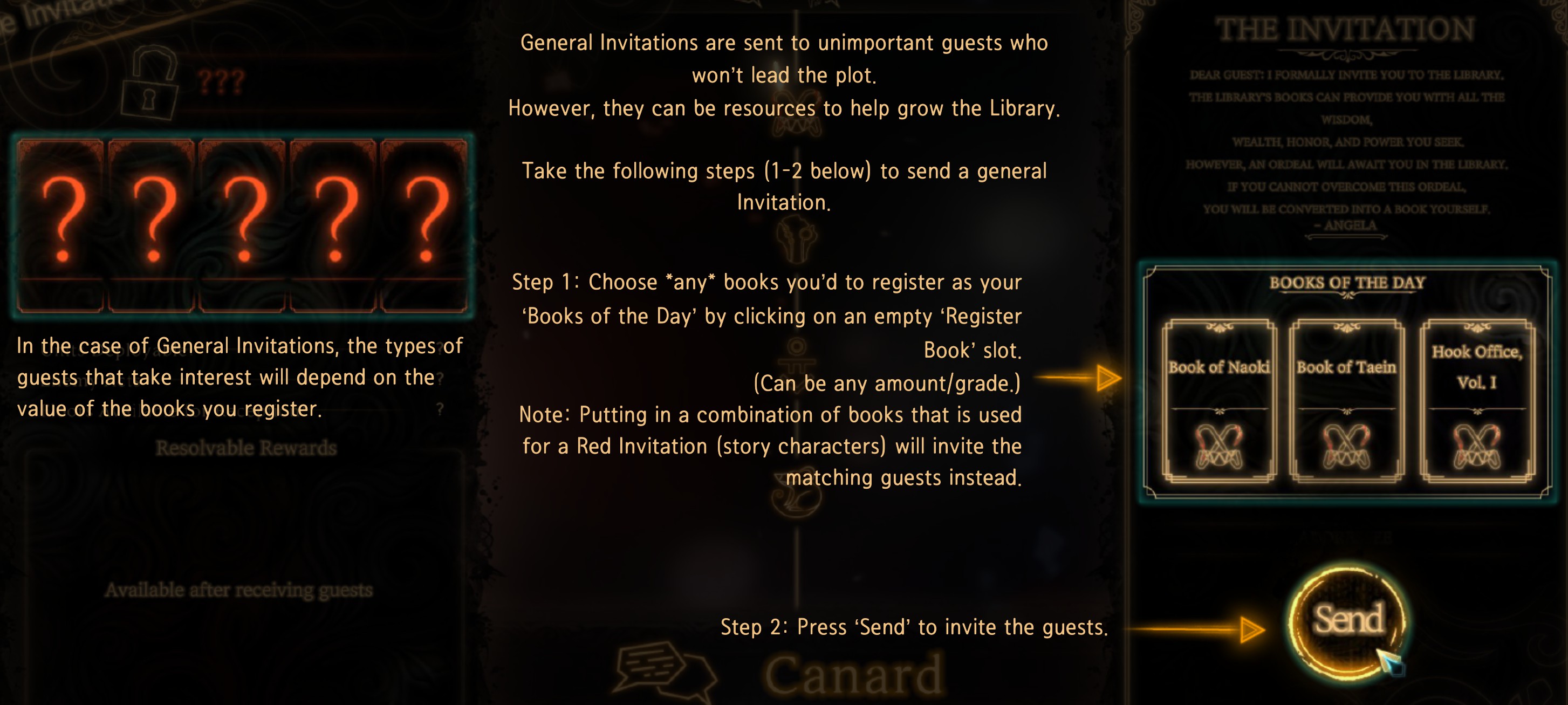 Library Of Ruina Guide to General Invitations