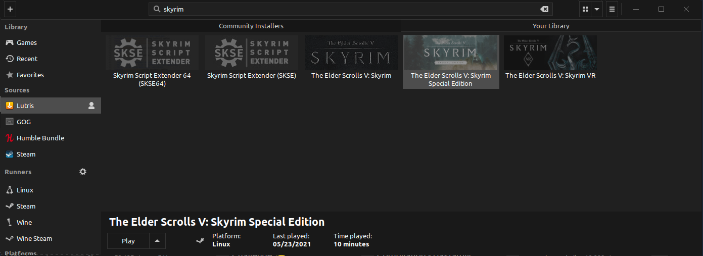 The Elder Scrolls V: Skyrim Special Edition Running and Modding Skyrim (SE) in Linux