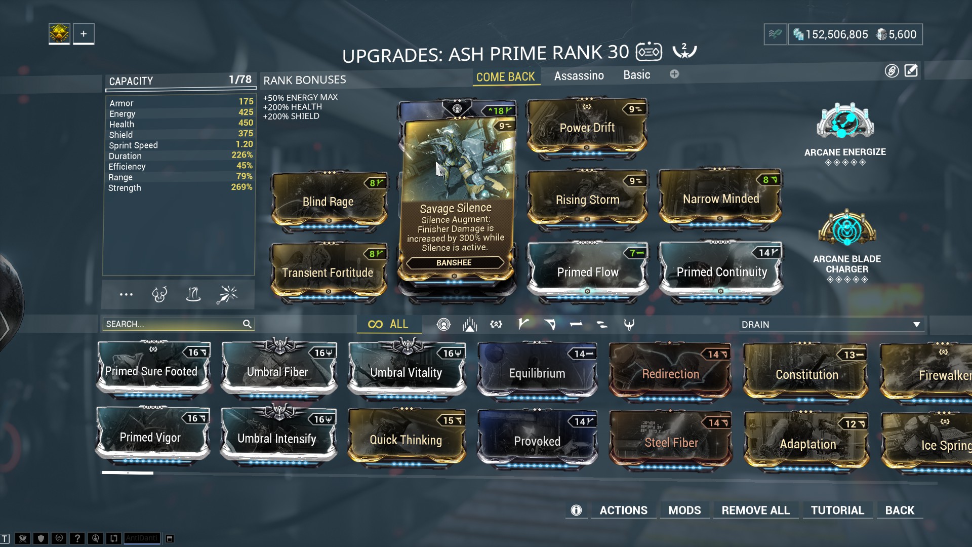 Warframe Ash build: How to deal millions of damage.