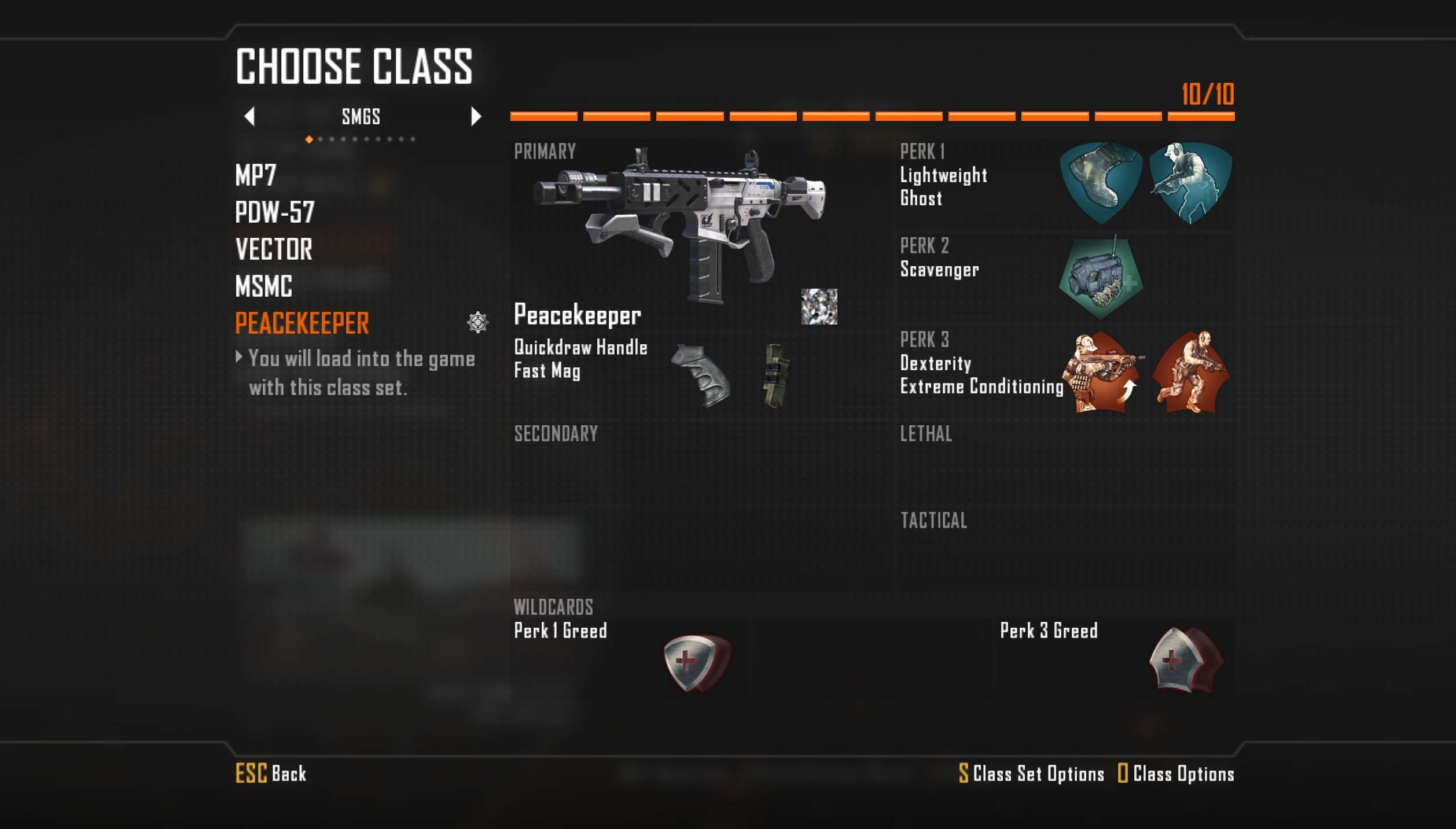 Call of Duty: Black Ops II - Multiplayer CoD: Black Ops II Class Setups - Peacekeeper