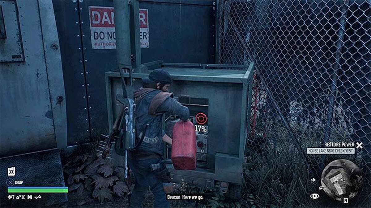 Days Gone How to get inside the checkpoint Nero (NERO)