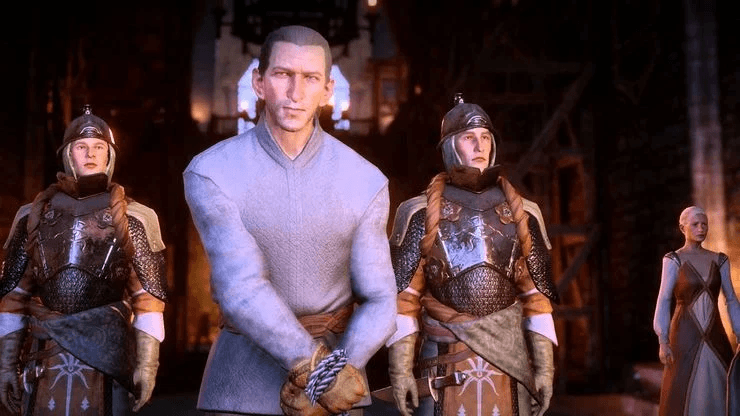 Dragon Age™ Inquisition Sit in Judgement: Companion Approval - Mayor Gregory Dedrick (The Trouble with Darkspawn)
