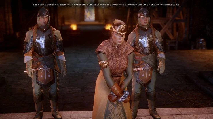 Dragon Age™ Inquisition Sit in Judgement: Companion Approval - Mistress Poulin (Rocky Rescue)