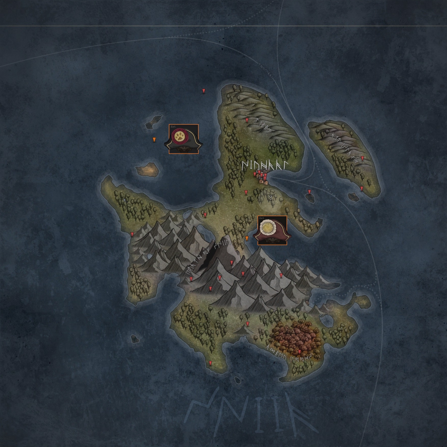 Hunt and Snare Secret loot of Skiia - Map of Skiia