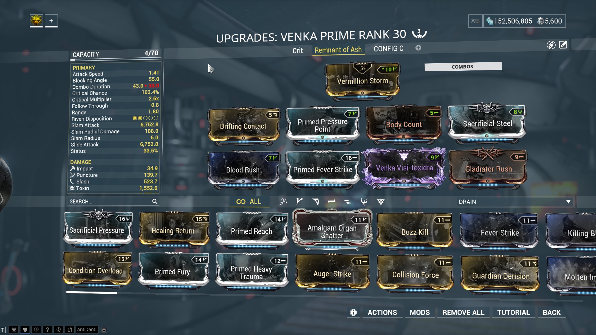 Warframe Ash build: How to deal millions of damage. - The weapon