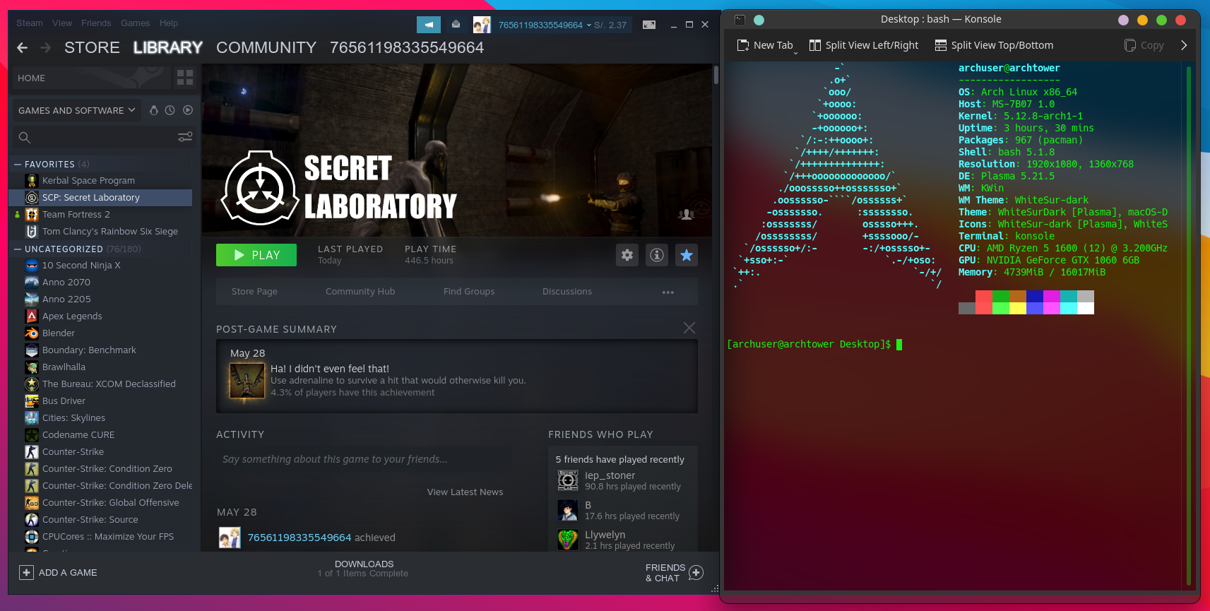 SCP: Secret Laboratory How to run SCP:SL on Linux