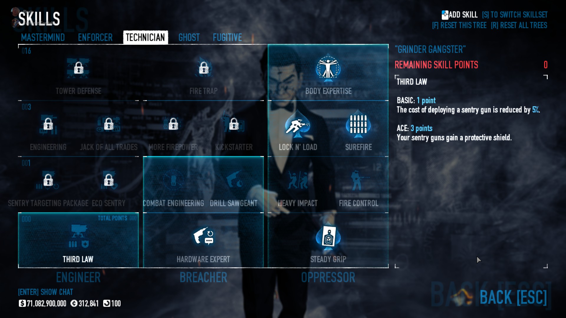 PAYDAY 2 Fun DW Builds for Every Perk Deck 2 Steams Play