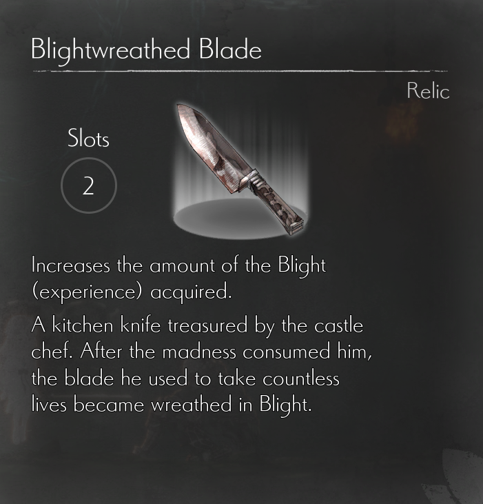 ENDER LILIES All Relics in ENDER LILIES - Blightwreathed Blade