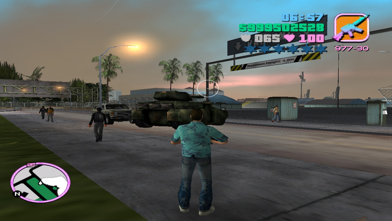 Grand Theft Auto: Vice City Unlimited fly With Car With Cheat Code