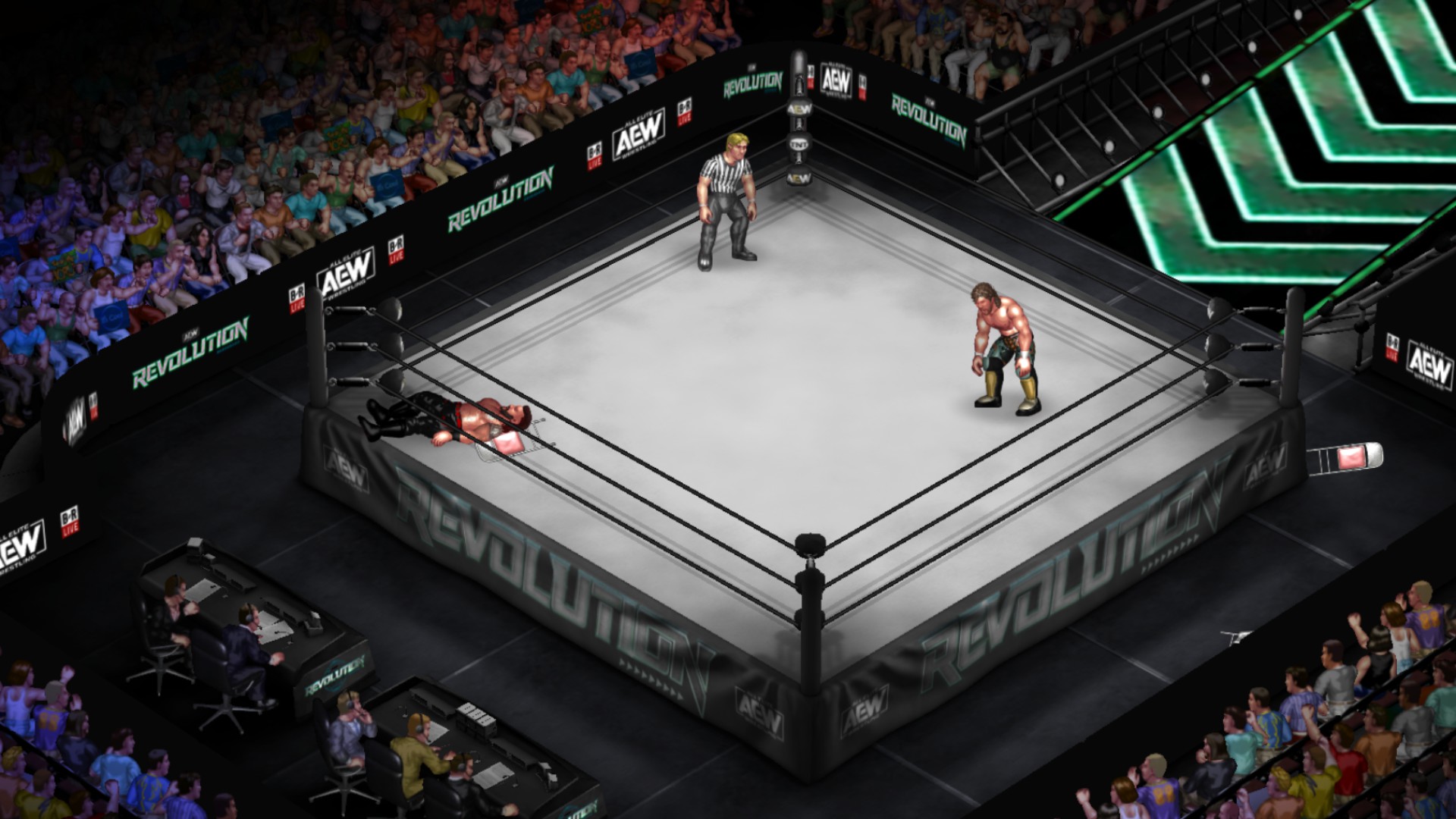 fire pro wrestling world ring textures