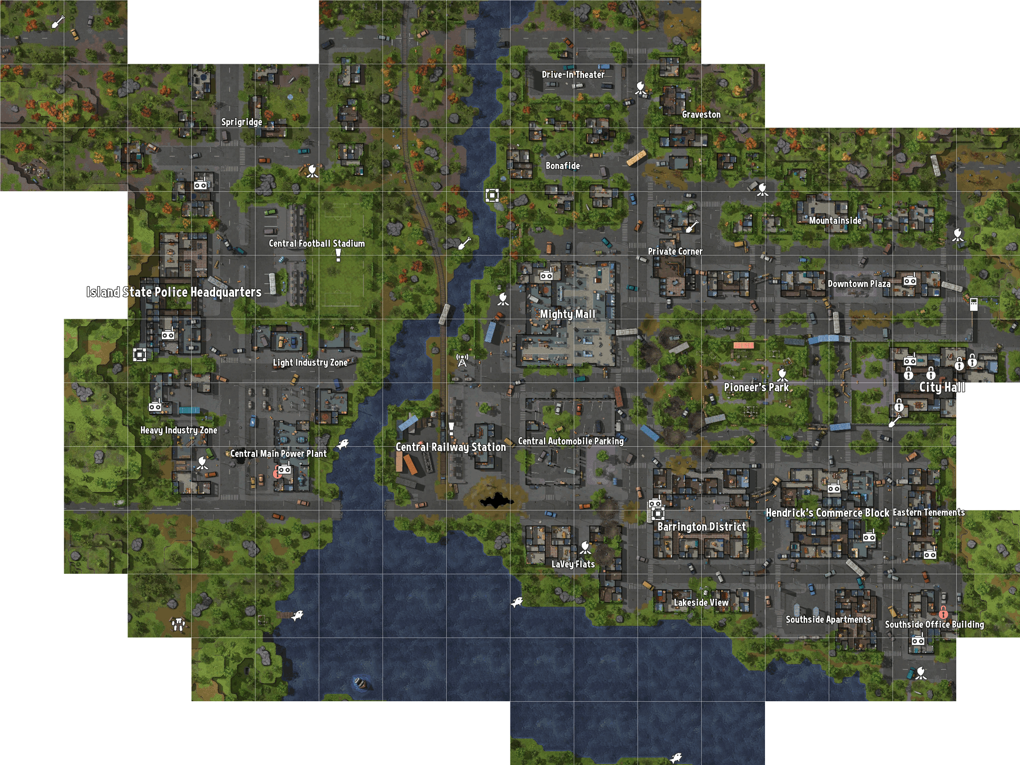 DYSMANTLE All Points of Interests [Updated to 0.7.2] - Central