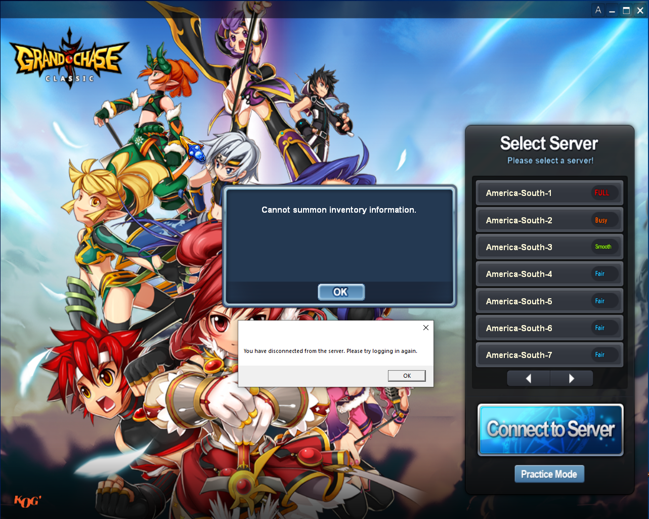 GrandChase Game Error Messages and How to Fix It! - Error Message #5