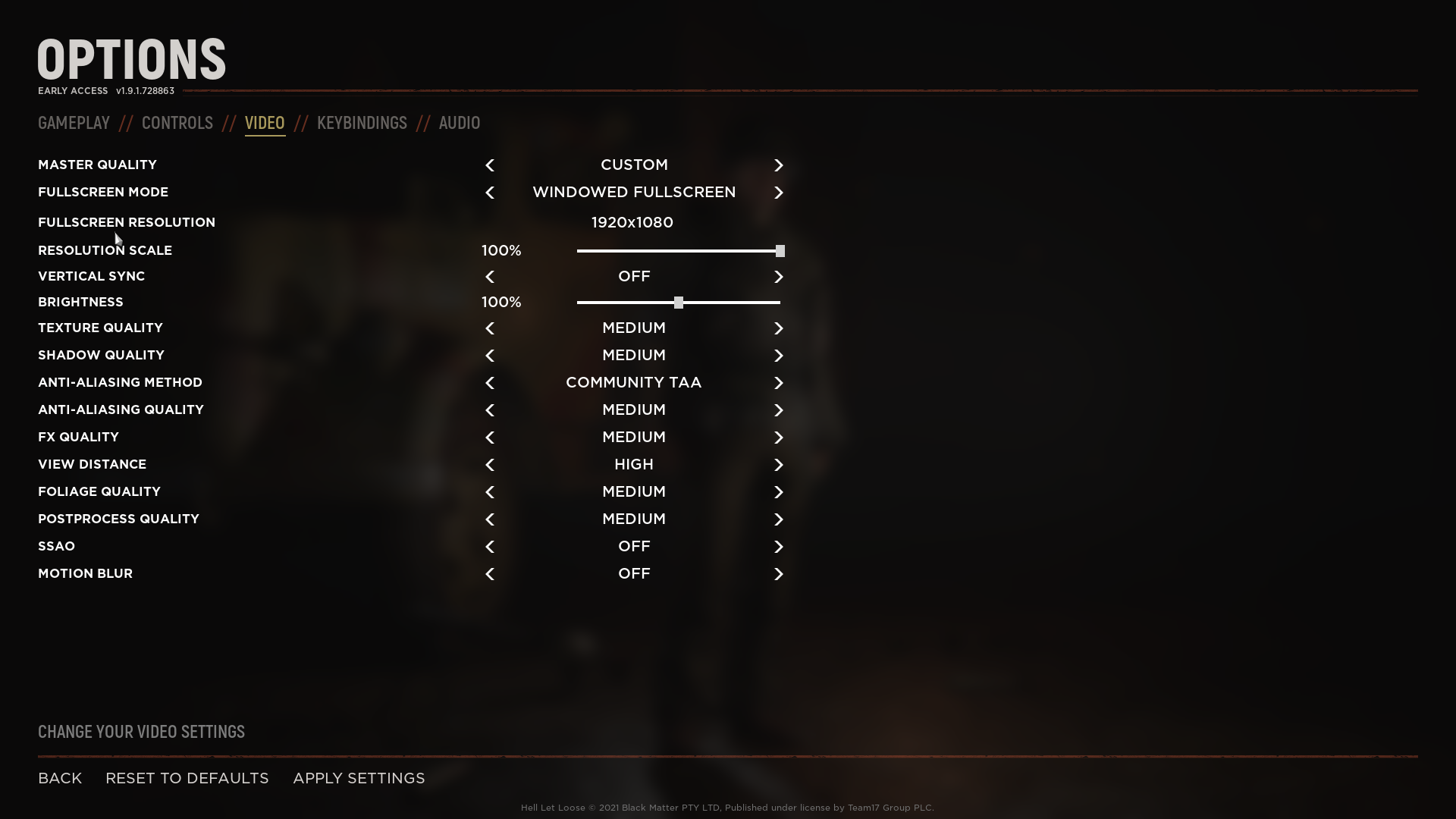 Hell Let Loose Best Settings for FPS Boost and Game Stability for Best Performance - Game settings