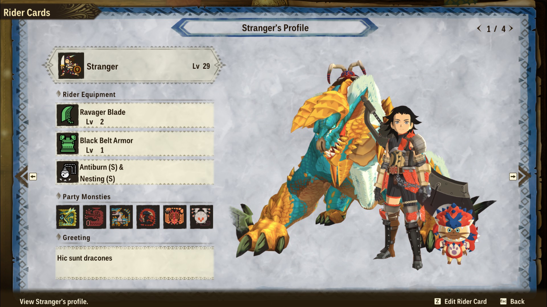 Monster Hunter Stories 2: Wings of Ruin All Royal Monsters Locations/ Weaknesses/ Retreat Boosts