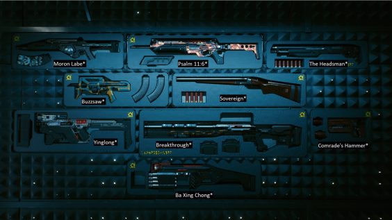 Cyberpunk 2077 Apartment Weapon Stash Wall Guide 1 - steamsplay.com