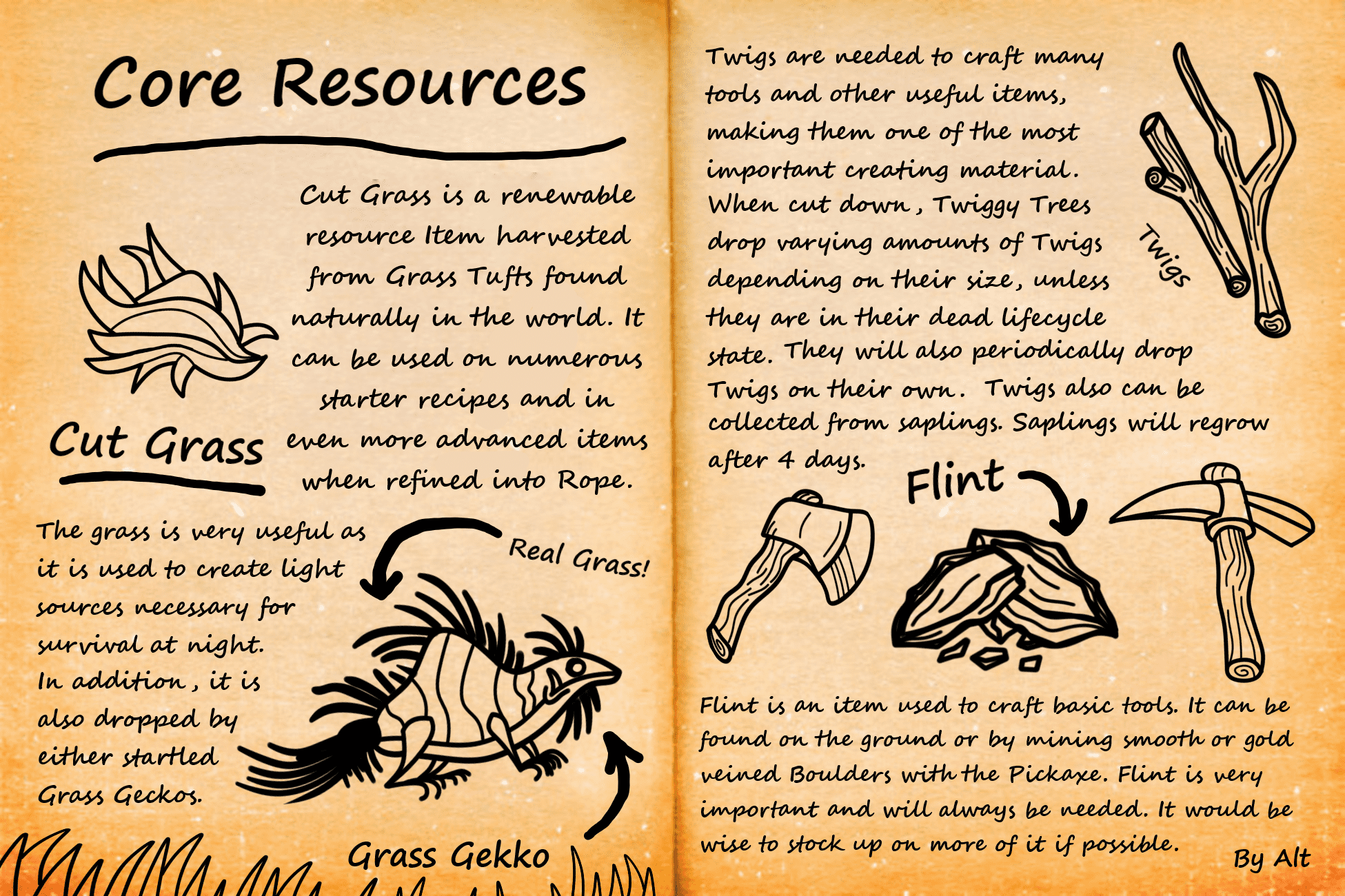 Don't Starve Together Survival Handbook Manual Guide Chapter 1 - Core Resources - 0E04CF1