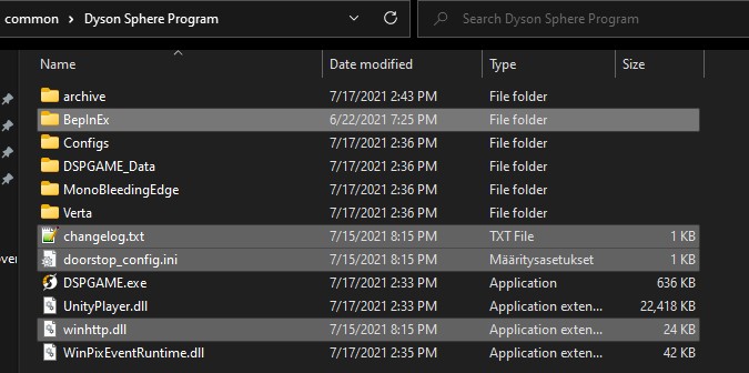 Dyson Sphere Program How to Install Nebula Mod Via Mod Manager Guide - Installing the mod without a mod manager. - 462C81E