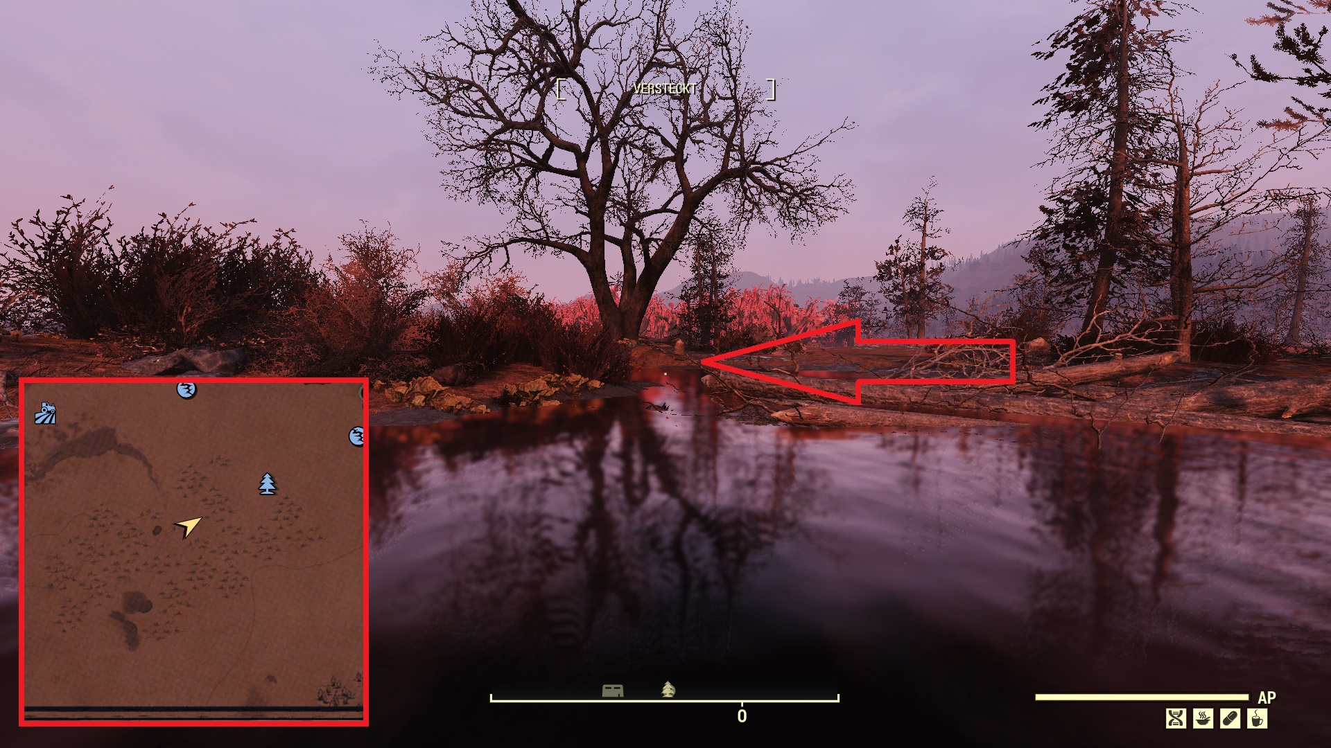Fallout 76 Treasure Map Locations - Cranberry Bog 03 - 6A796EB