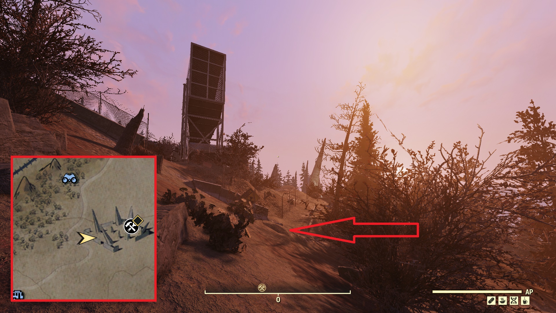 Fallout 76 Treasure Map Locations - Savage Divide 01 - 7F17257
