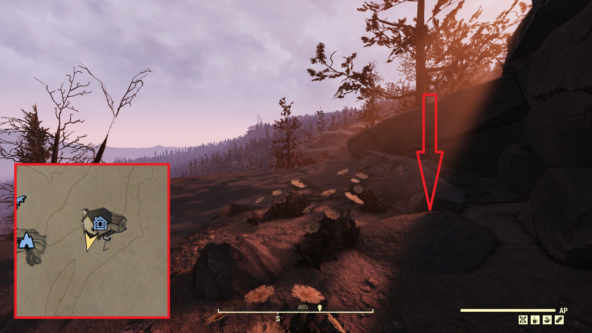 Fallout 76 Treasure Map Locations - Savage Divide 09 - 374EC9D