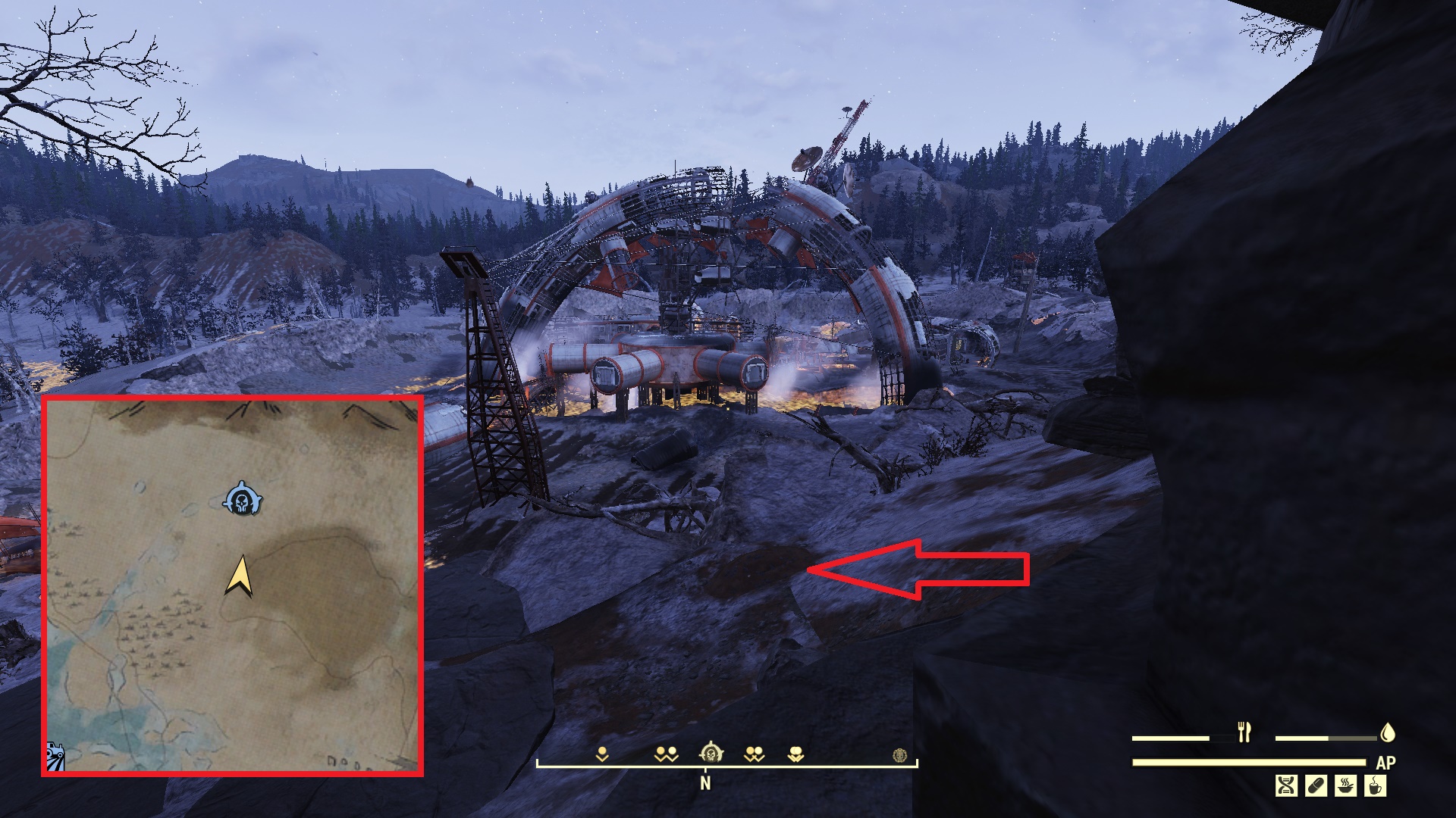 Fallout 76 Treasure Map Locations - Toxic Valley 04 - 658A848