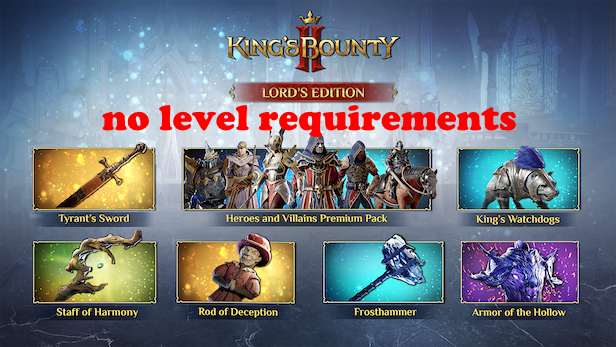 King's Bounty II Lord's Edition Expansion - No Leve Requirements Needed - Download/Скачать - F7EDFF1