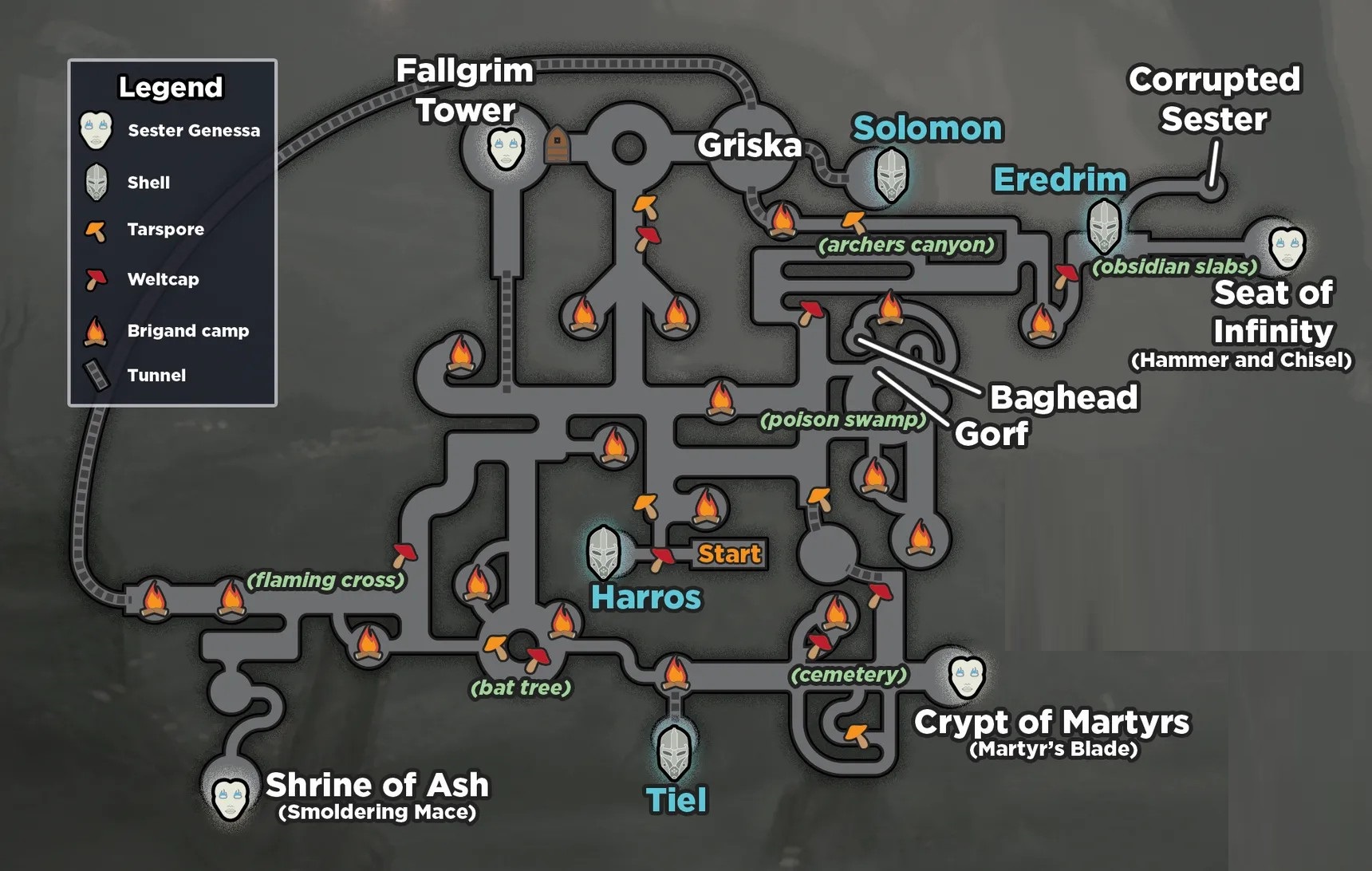Mortal Shell Map Guide Information - Maps - 9353622
