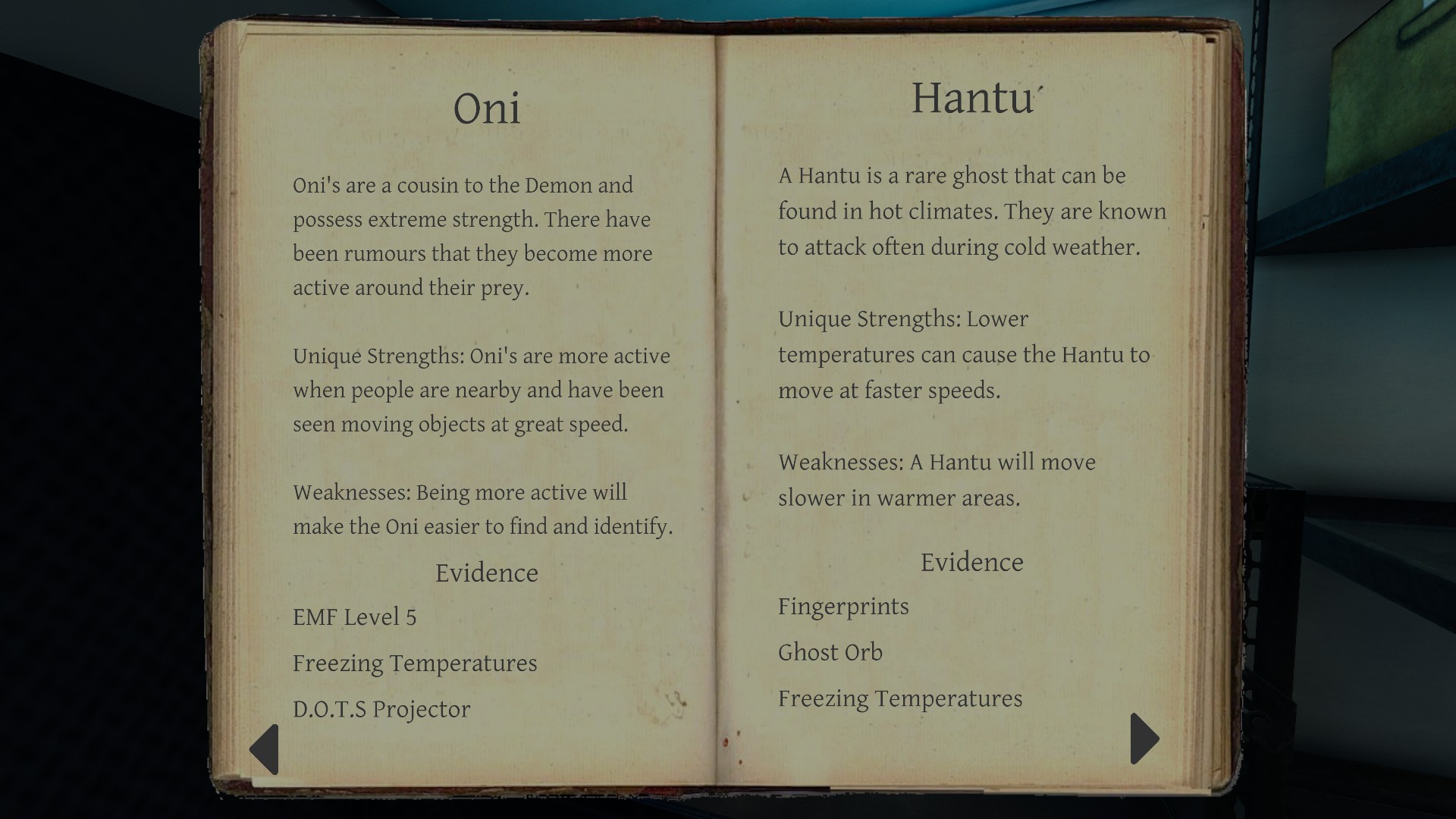 Phasmophobia List of New Ghosts in Game - All Evidence and Questions for Ghost Guide - Oni - Hantu - BE5CAFA